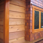 Haida Bevel cedar siding