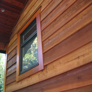 Haida Bevel cedar siding