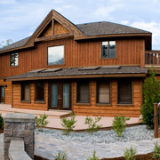 Skirl wavy edge siding